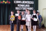 XXVI WOJEWÓDZKI KONKURS RECYTATORSKI „ SACRUM  W  LITERATURZE  POLSKIEJ ’’ rok szkolny 2017/2018